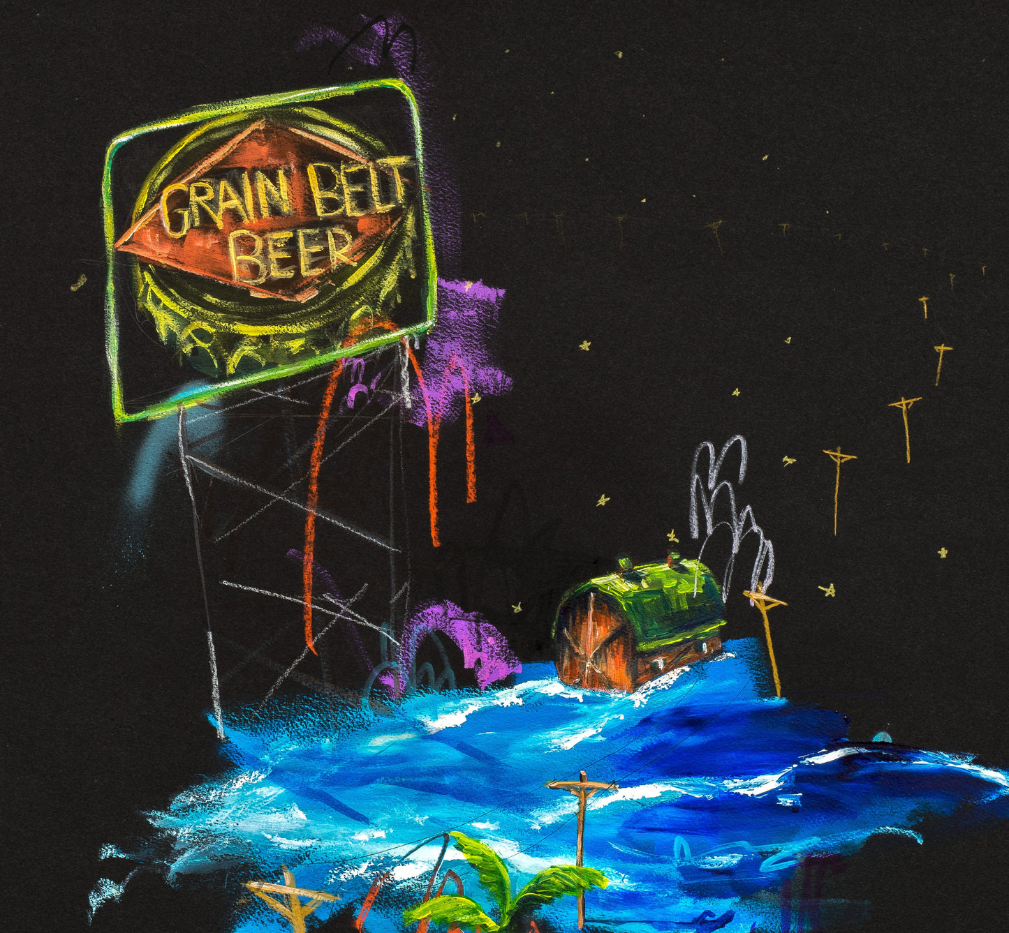Neon Sky